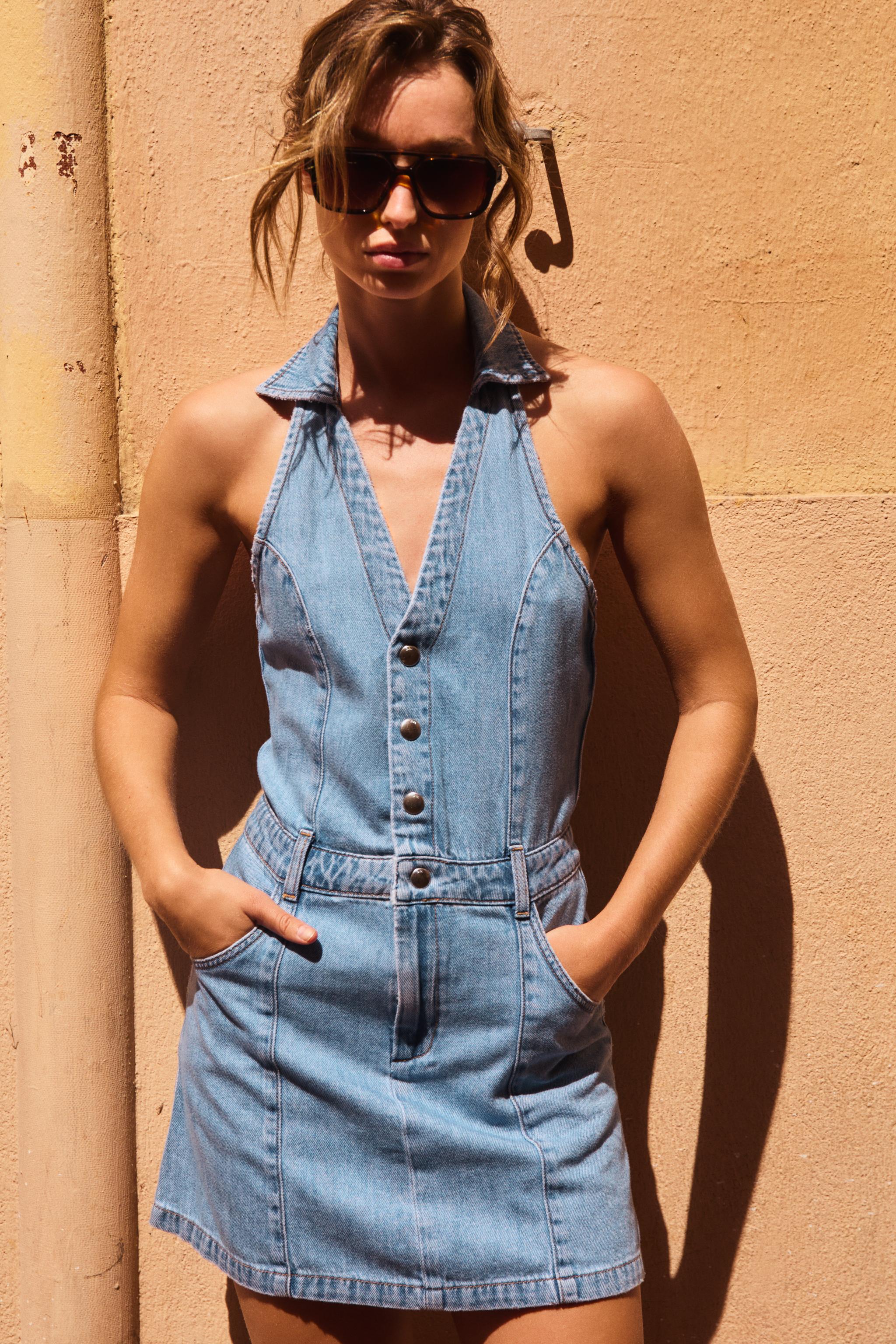 Z1975 HALTER MINI DRESS